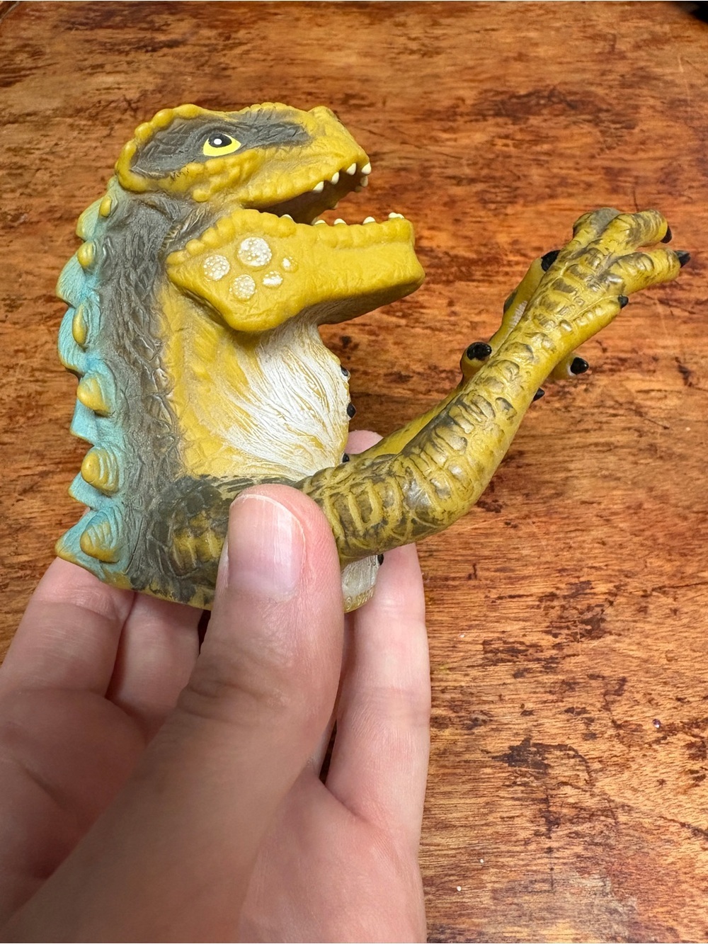 Vintage 1998 Toho Godzilla Rubber Finger Puppets Lot of 2 - Picture 5 of 13